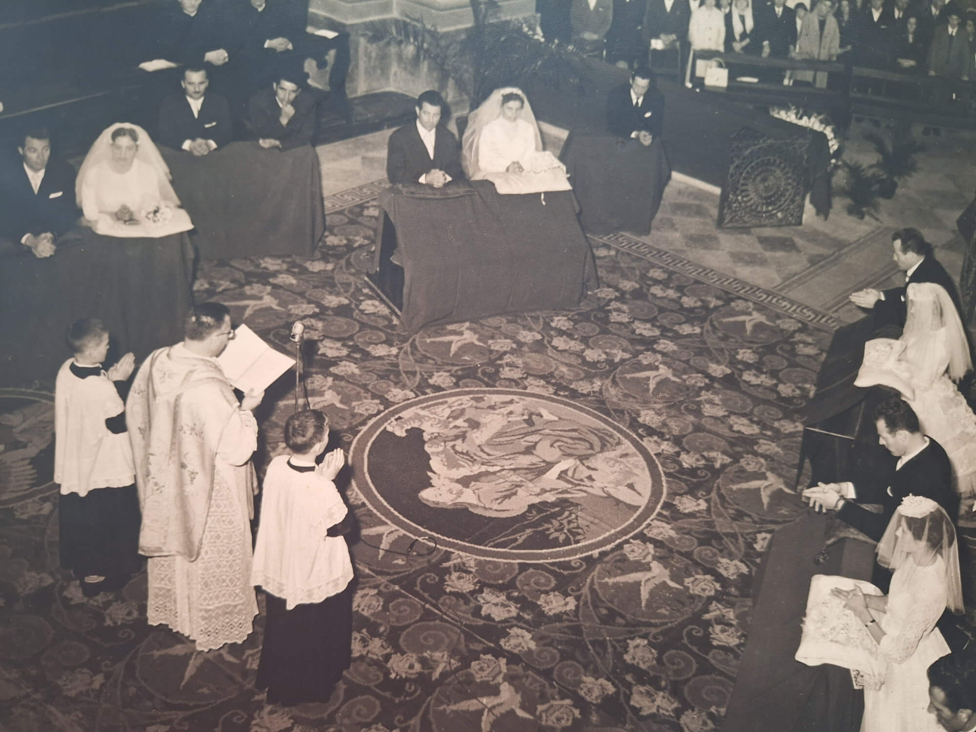 Matrimonio Fratelli Pierobon 1959